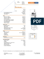 Techn Data Sheet STBD Elevator