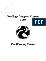 One Dungeon Cont Est 2010: The Wi Nni NG Entri Es