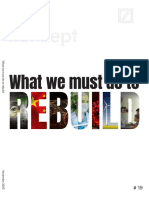 Konzept # 19 What We Must Do To Rebuild