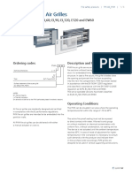 Systemair Fire Air Grilles: Fire Resistance Class EI 60 EI 90, EI 120, E120 and EW60