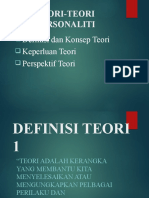 TEORI PERSONALITI