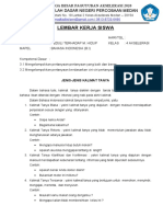 LKPD B. INDONESIA Tema 3 Sub Tema 2