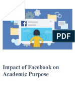 Impact of Facebook On Academic Purpose