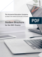 ActEd Student Brochure 2021