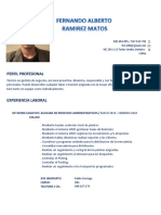 Cv. Ramirez Matos Fernando PDF