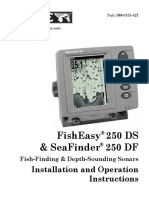 Fisheasy 250 Ds & Seafinder 250 DF: Installation and Operation Instructions