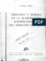 ESSER Joseph Principio y Norma en La Elaboracion Jurisprudencial Del Derecho Privado PDF