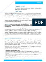 Balancing Redox Reactions PDF