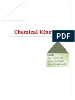 Understanding Chemical Kinetics Rate Equations
