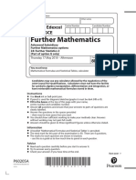 Further Mathematics: Pearson Edexcel Level 3 GCE