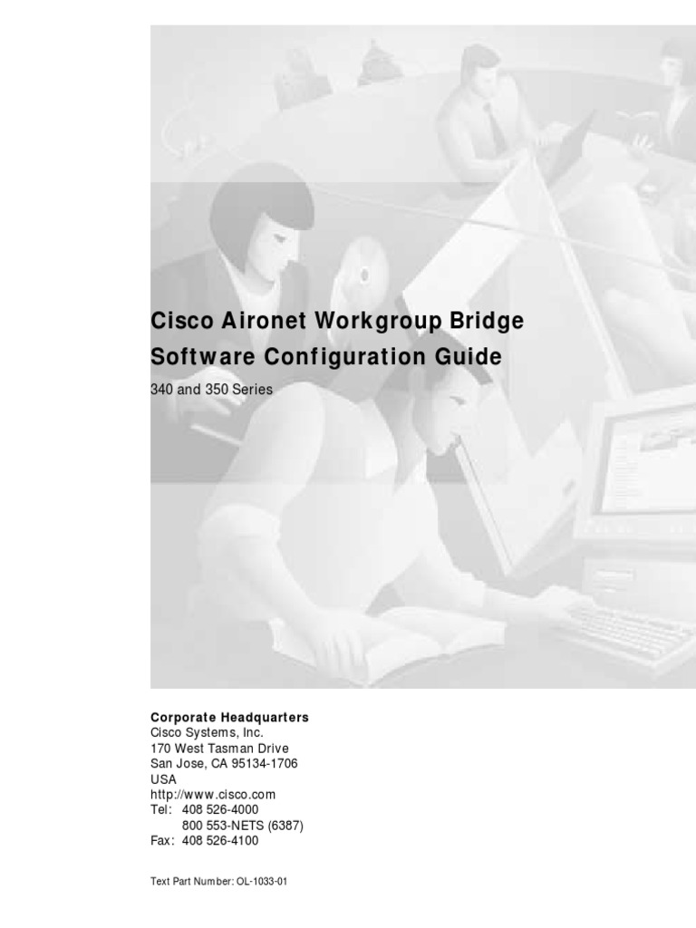 Cisco Workgroup Bridge Software Configuration Guide 340 and