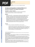 7.32 Miyake & Friedman (2012) - The Nature and Organization of Individual Differences in Executive Functions