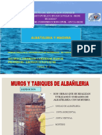 Trabajo Monografico de Albañeleria y Madera