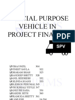 Project Finance SPV