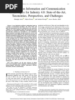 2019 - A Survey On Information and Communication Technologies For Industry 4.0 State-of-the-Art, Taxonomies, Perspectives and Challenges PDF