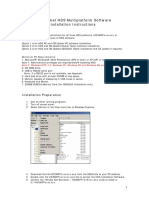 Aftermarket HDS Multiplatform Software Installation Instructions