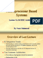 Microprocessor RISC Architecture Lecture