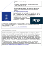 Estudios de Psicología: Studies in Psychology