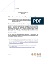 CIRCULAR VIACI No. 400.025 - 2020 8-03