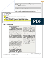 4to Medio, Unidad 1, Guia Análisis de Una Carta Al Director - PIE