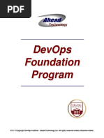 Ahead DevOps Foundation STUDENT BINDER V3.0 PDF