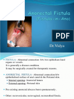 Anorectal Fistula