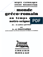 Festugière A-J & Fabre A - Le Monde Gréco-Romain Au Temps de Notre-Seigneur 2 Le Milieu Spirituel PDF