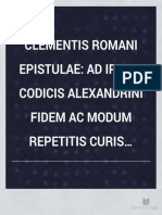 Tischendorf C - Clementis Romani Epistulae PDF