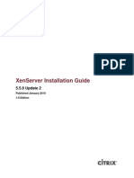 Xenserver Installation Guide: 5.5.0 Update 2
