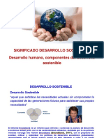 AV Desarrollo Sostenible, Desarrollo Humano y Componentes Del Desarrollo Sostenible