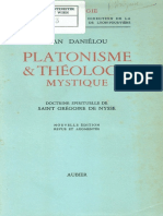 Daniélou J - Platonisme Et Théologie Mystique Doctrine Spirituelle de Saint Grégoire de Nysse PDF