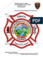 Programa de Capacitacion Bomberos 2020