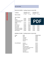 Typical Fouling Factors PDF