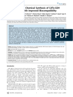 Biomimetic, Mild Chemical Synthesis of Cdte-Gsh Quantum Dots With Improved Biocompatibility