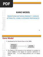 Kano Model - Customer Research