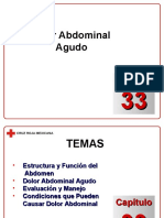 Capítulo 33 - Dolor Abdominal Agudo