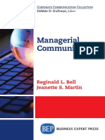 (Corporate Communication Collection) Bell, Reginald L. - Martin, Jeanette S - Managerial Communication-Business Expert Press (2014) PDF