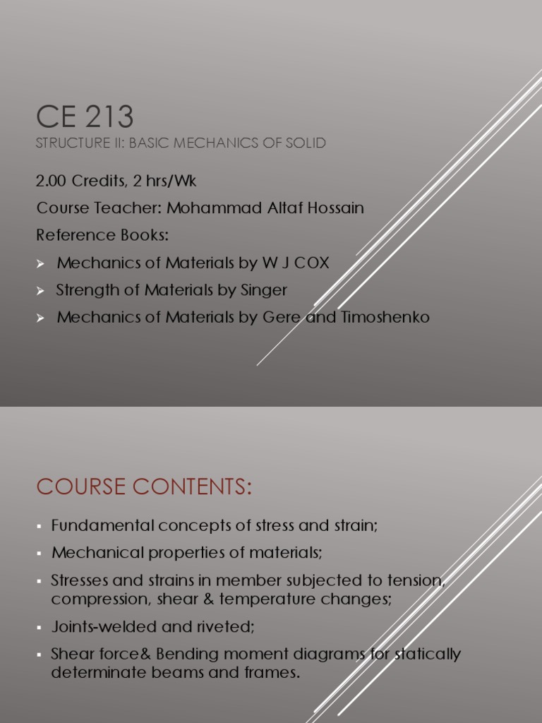 Mechanical Properties of Materials | PDF | Deformation (Engineering ...