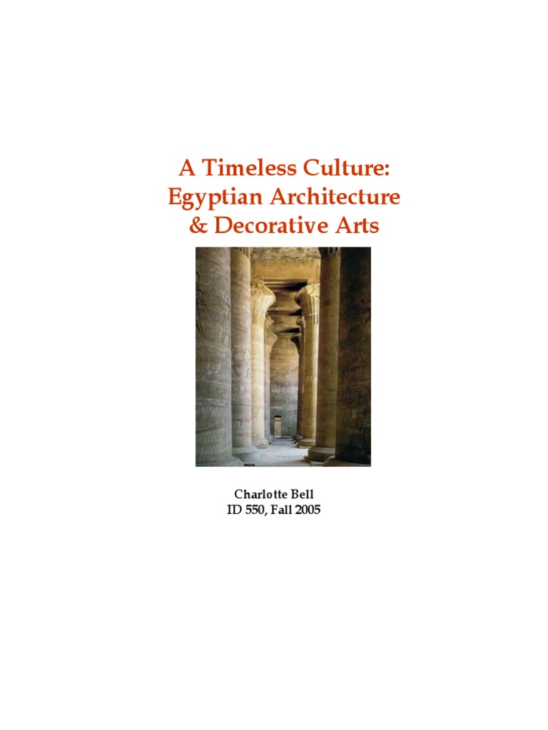 Egyptian Architecture & Culture Overview | PDF | Ancient Egypt ...