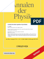 Reprint: Geodesic-Invariant Equations of Gravitation