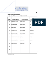 Febrauary DCR Report