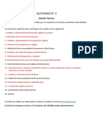 Actividad #2 Evaluación de Proyectos