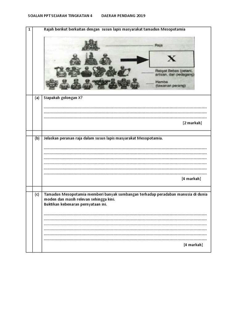 Soalan Ppt Sej Tg4 Pdf
