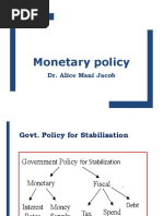 Monetary Policy. LVC ICAI