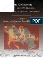 (Central European Studies) Lenard J. Cohen, Jasna Dragović-Soso - State Collapse in South-Eastern Europe - New Perspectives On Yugoslavia's Disintegration-Purdue University Press (2007) PDF