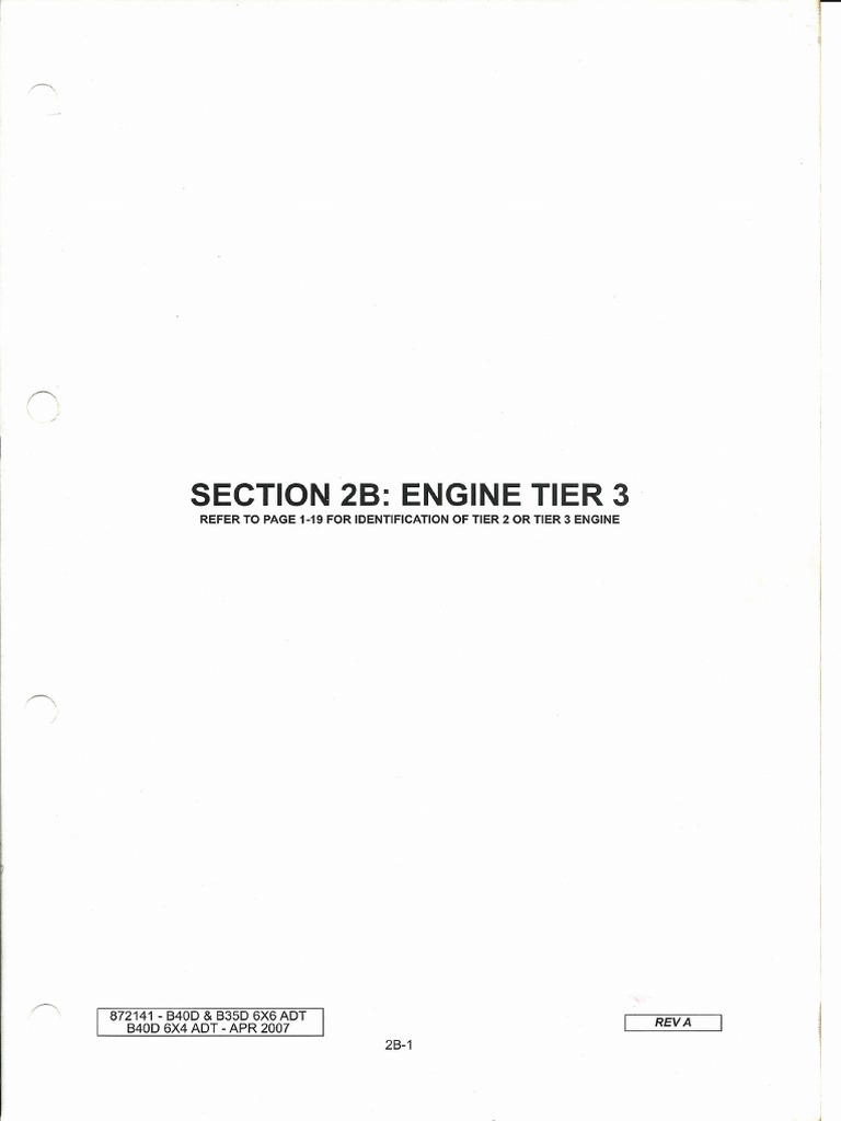 Tier 3 Engine Identification Guide | PDF