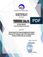 Sertifikat Workshop MR PAHRUDDIN, S.Kep. Ns PDF