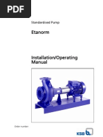 Download Etanorm KSB PUMP OM Manual by Kamran Ahmed SN48402734 doc pdf