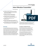 Data Sheet - AMS 9420 Wireless Vibration Transmitter