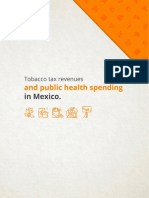 Tobacco Tax Revenues and Public Health Spending in México